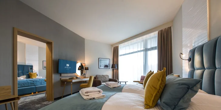 Rodinná dovolenka pri Balte: 4* hotel s neobmedzeným wellness, strava, vodný svet