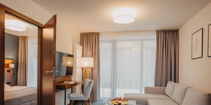 Poľské Krkonoše: apartmány butikového aparthotela, strava, bazén aj 2 deti zadarmo