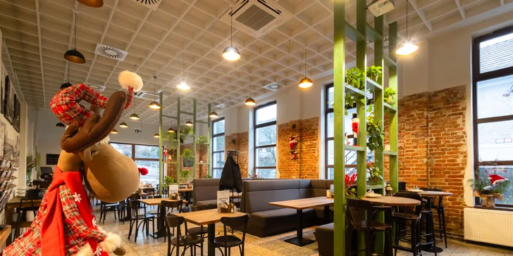 Hovädzí burger či burrito s hranolčekmi v populárnom BeAboute