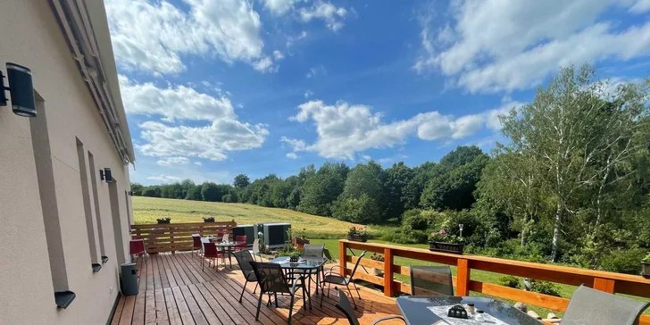 Vidiecka idyla v Babičkinom údolí: raňajky aj možnosť privátneho wellness