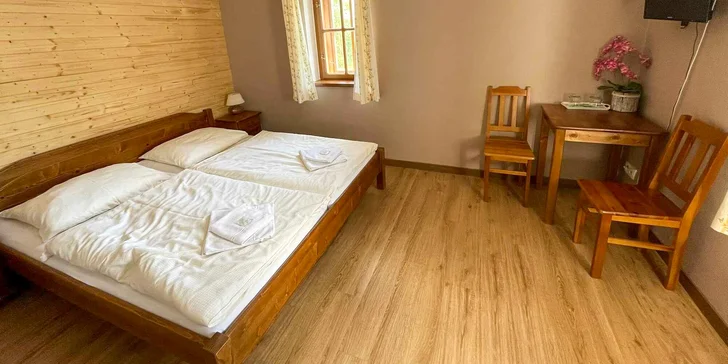 Vidiecka idyla v Babičkinom údolí: raňajky aj možnosť privátneho wellness