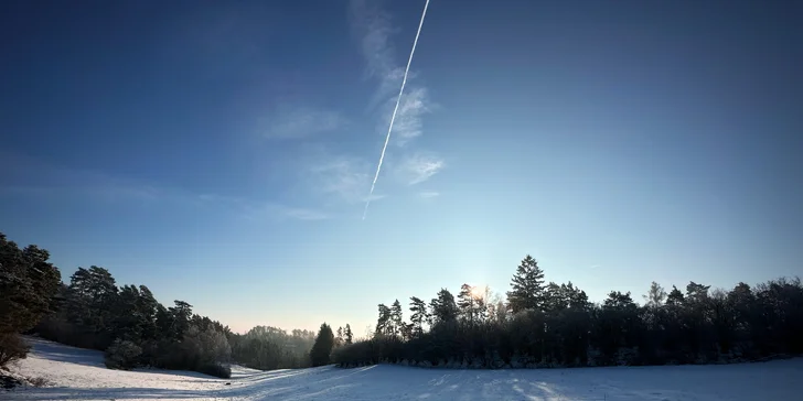 Tiny house na Vysočine: krásna lokalita na samote, sauna, gril a komfortné vybavenie