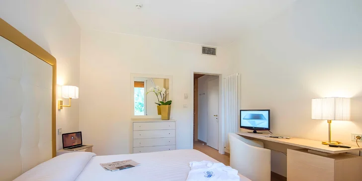 Pobyt v talianskom kúpeľnom meste: plná penzia, termálne kúpele, wellness aj požičanie bicyklov