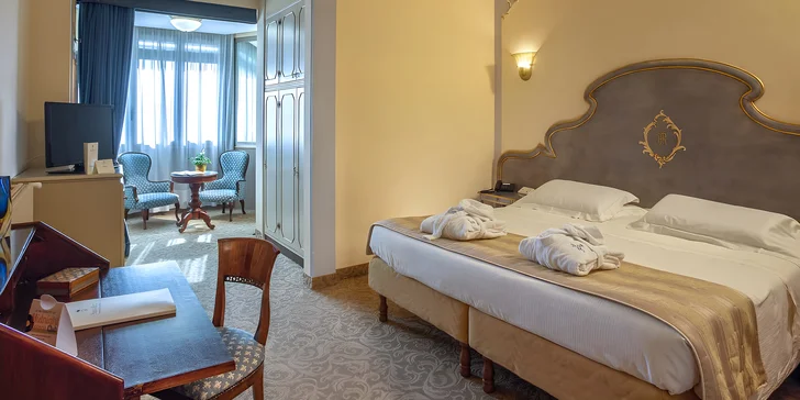 Dovolenka v kúpeľnom meste v Taliansku: plná penzia, termály, wellness aj 1 noc zadarmo