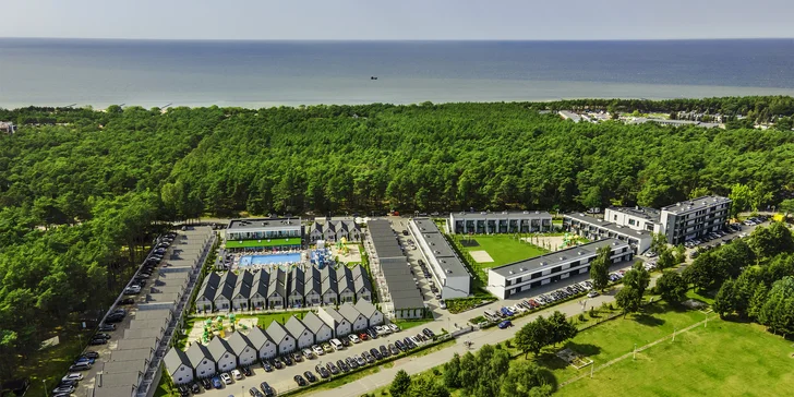 Domčeky alebo apartmány pri Balte s wellness aj animáciami neďaleko Sloviňského národného parku