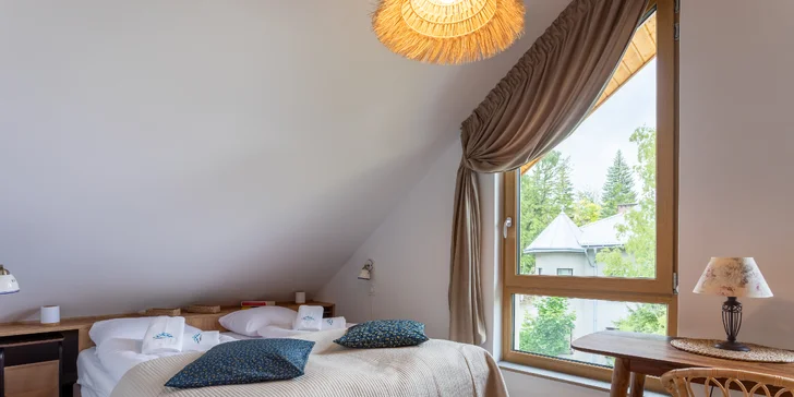 Dovolenka v Sklárskej Porube: apartmány s možnosťou raňajok, sauna a vírivka