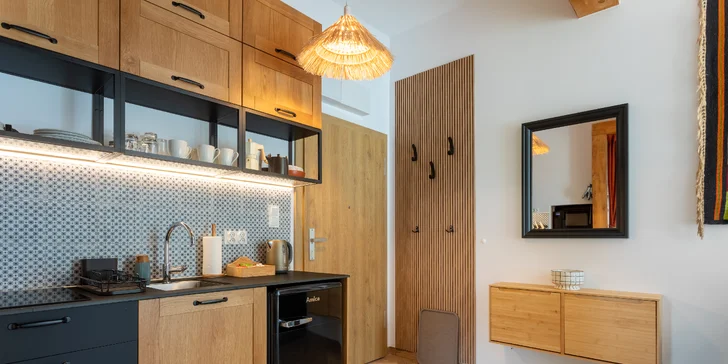 Dovolenka v Sklárskej Porube: apartmány s možnosťou raňajok, sauna a vírivka