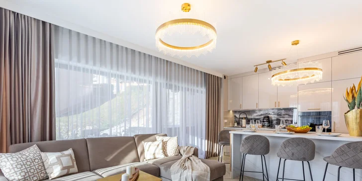 Dovolenka v Sklárskej Porube: apartmány s možnosťou raňajok, sauna a vírivka