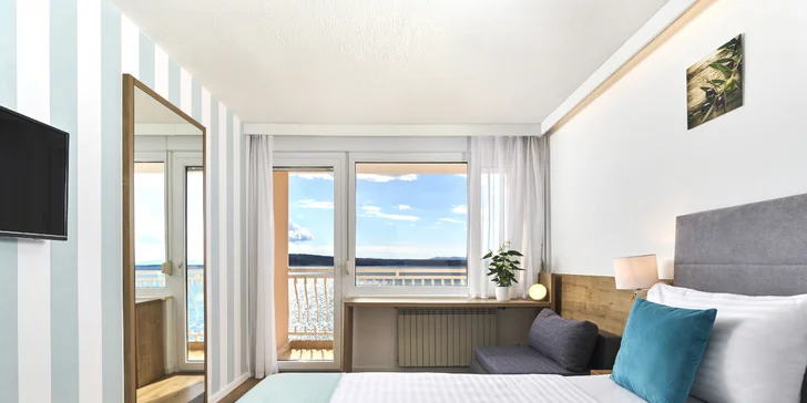 Crikvenica: pobyt v 4* hoteli so stravou, priamo pri pláži