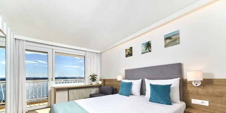 Crikvenica: pobyt v 4* hoteli so stravou, priamo pri pláži