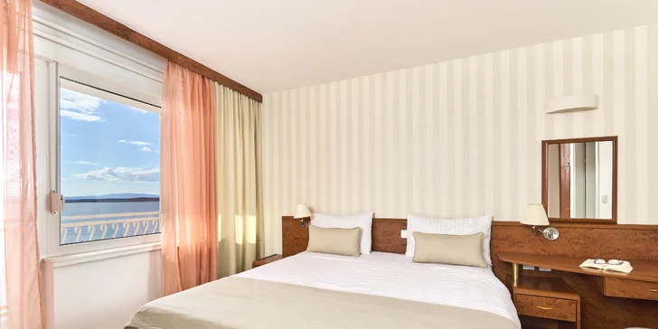 Crikvenica: pobyt v 4* hoteli so stravou, priamo pri pláži