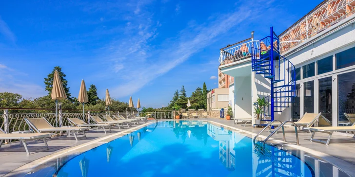 Crikvenica: pobyt v 4* hoteli so stravou, priamo pri pláži