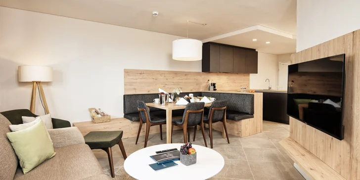 Moderné apartmány v Korutánsku: priamo na zjazdovke, s neobmedzeným wellness a raňajkami