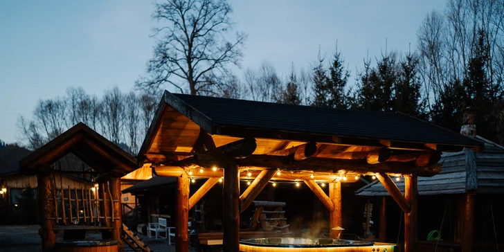 Pobyt v obľúbenom vidieckom sídle Gazdovský dvor v Bešeňovej s mini wellness