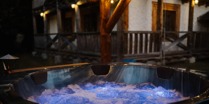 Pobyt v obľúbenom vidieckom sídle Gazdovský dvor v Bešeňovej s mini wellness