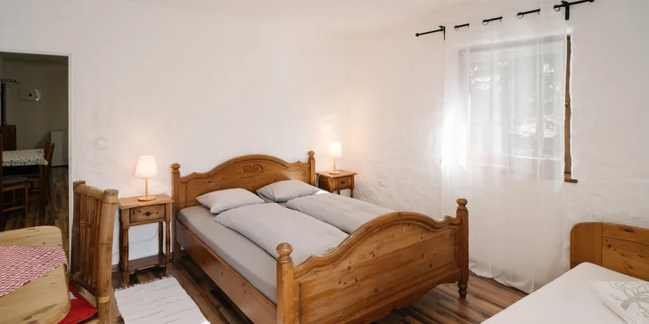 Pobyt v obľúbenom vidieckom sídle Gazdovský dvor v Bešeňovej s mini wellness