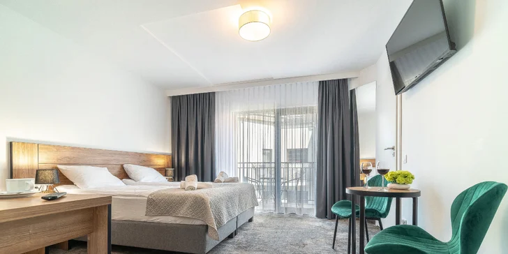 Prázdniny pri pobreží Baltu: rezort 200 m od pláže, polpenzia, neobmedzený wellness