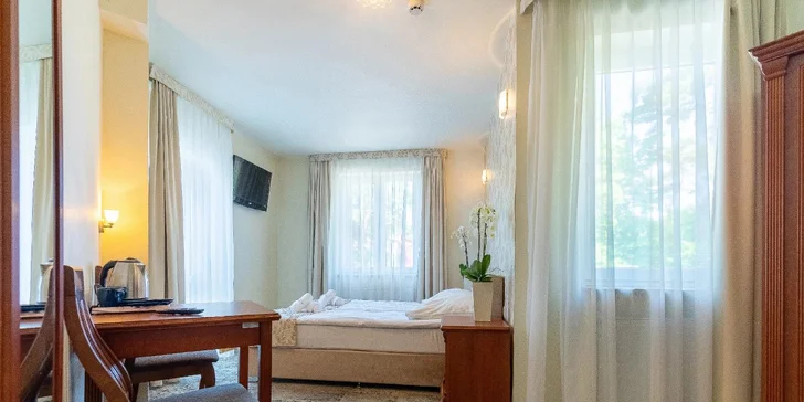 Prázdniny pri pobreží Baltu: rezort 200 m od pláže, polpenzia, neobmedzený wellness