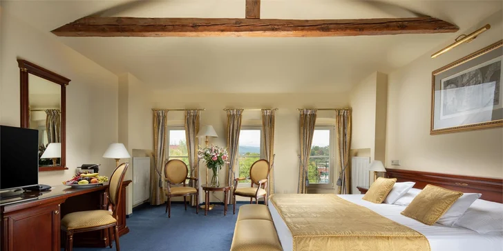 Pobyt v luxusnom 5* hoteli v Karlových Varoch: neobmedzený wellness aj masáže a kúpele