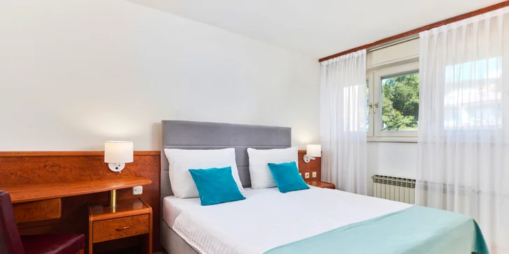 Crikvenica: pobyt v 4* hoteli so stravou, priamo pri pláži