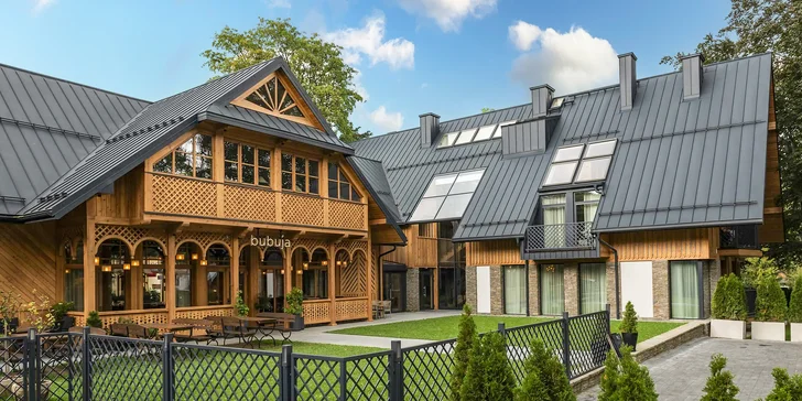 Centrum Zakopaného: luxusné apartmány v horalskom štýle s raňajkami a wellness