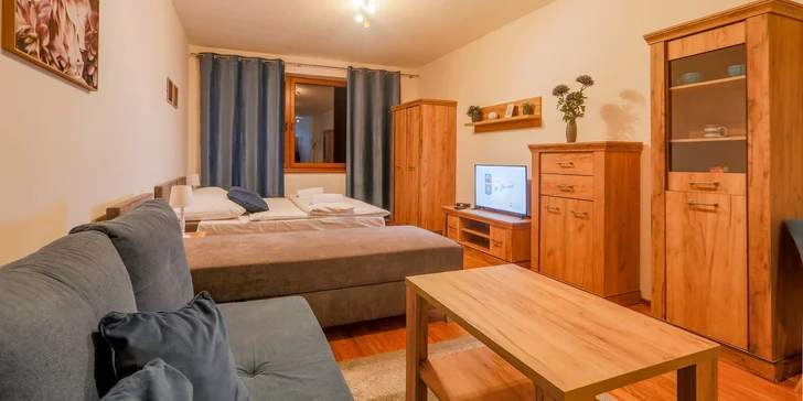 Wellness pobyt s raňajkami na horách v Apartmánovom dome FATRAPARK na Liptove