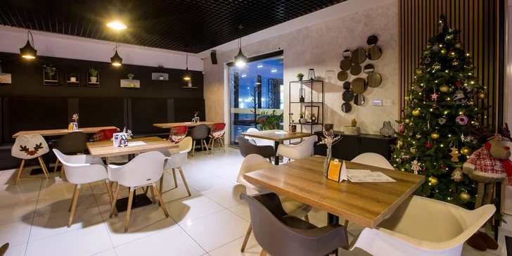 Otvorený voucher do reštaurácie IKARUS - raňajky, denné menu streetfood aj super káva