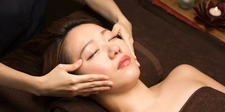 Japonská masáž Kobido kombinovaná s bukálnou masážou tváre