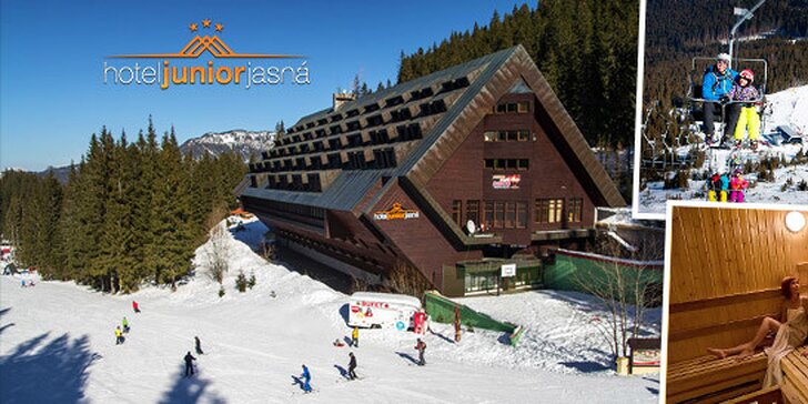 V Jasnej sa stále lyžuje! - SUPER LAST MINUTE Wellness & Ski pobyt v Hoteli Junior Jasná***
