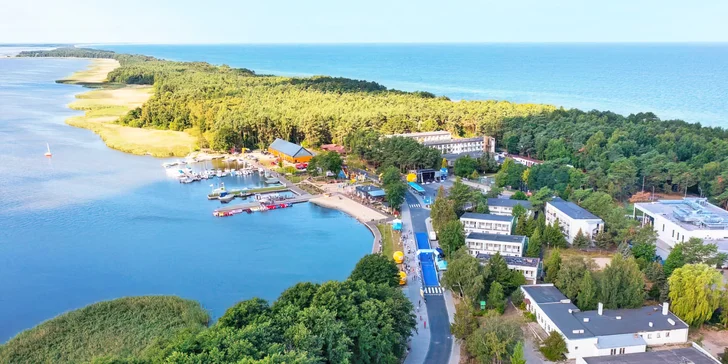 Dovolenka pri Baltiku a jazere Bukowo: hotel 100 m od pláže, polpenzia, wellness