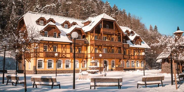 Čarovná dovolenka v srdci Pienin: pobyt v kúpeľoch s wellness, polpenziou a zľavou na procedúry