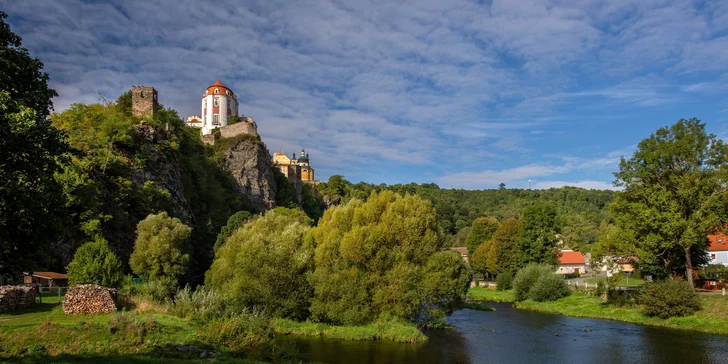 Hotel vo Vranove nad Dyjí: originálny dizajn, reštaurácia a zámok na dosah