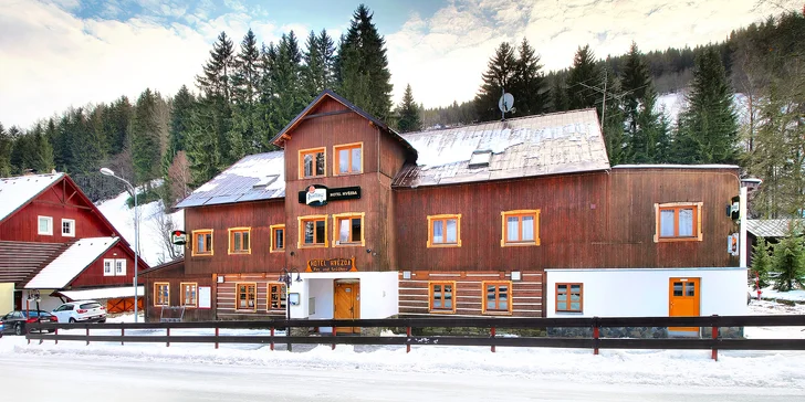 Dovolenka v Peci pod Sněžkou: raňajky alebo polpenzia a sudová sauna