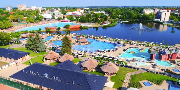 Kúpanie a wellness v Hajdúszoboszló: s polpenziou a vstupom do celého Hungarospa