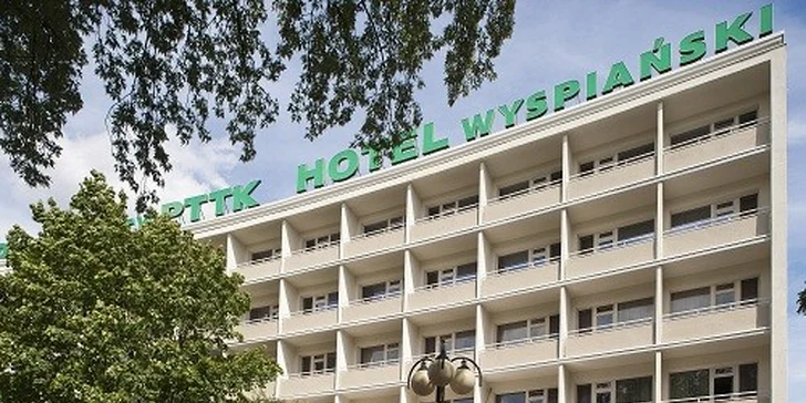 Ubytujte sa na 3 dni v úplnom centre KRAKOVA v hoteli Wyspiański***
