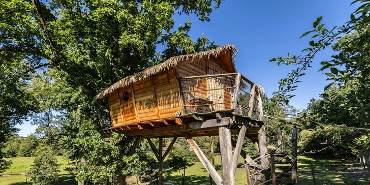 Pobyt v domčeku na strome: úžasná romantika pre dvoch aj nevšedný zážitok pre deti