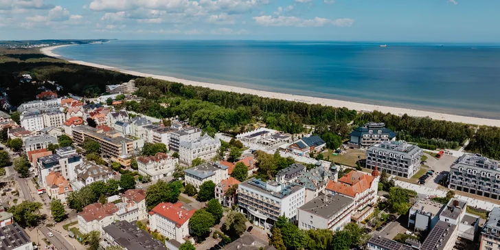 Svinoústie: hotel 200 m od pláže, neobmedzený wellness aj strava podľa výberu