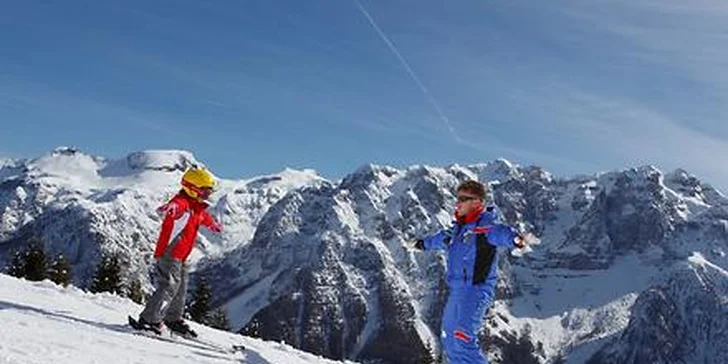 SKI Val di Sole-7nocí v hoteli 6-denný skipas