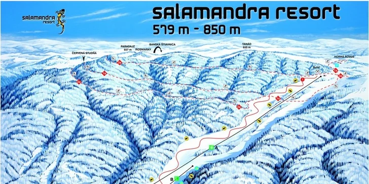 Apartmány pre 5 osôb v Štiavnických vrchoch