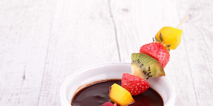Fondue z belgickej čokolády s ovocím