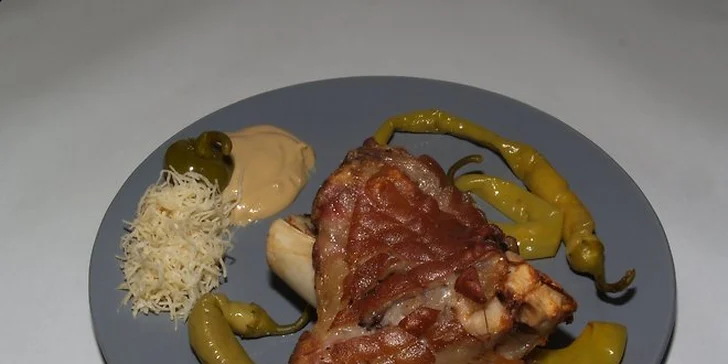Výborné pečené kolienko!