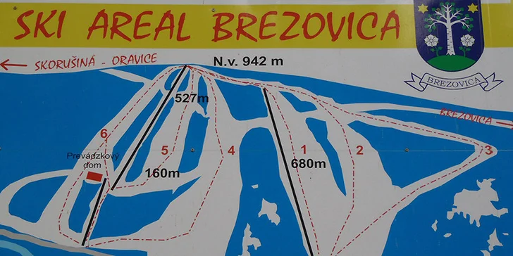 Skipas do lyžiarskeho strediska Brezovica
