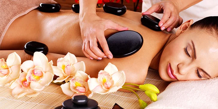Masáž lávovými kameňmi Tranqulity stone massage