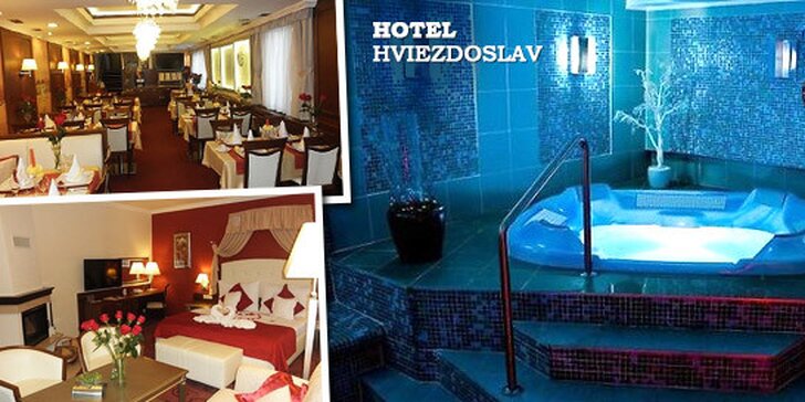 Bohatý wellness pobyt v hoteli Hviezdoslav***+ pod Vysokými Tatrami