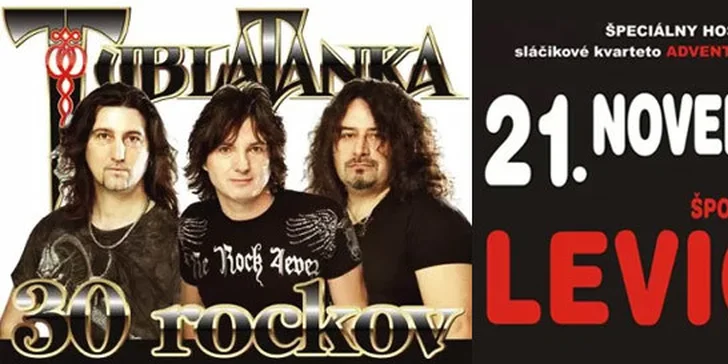 Tublatanka a sláčikové kvarteto Adventure Strings