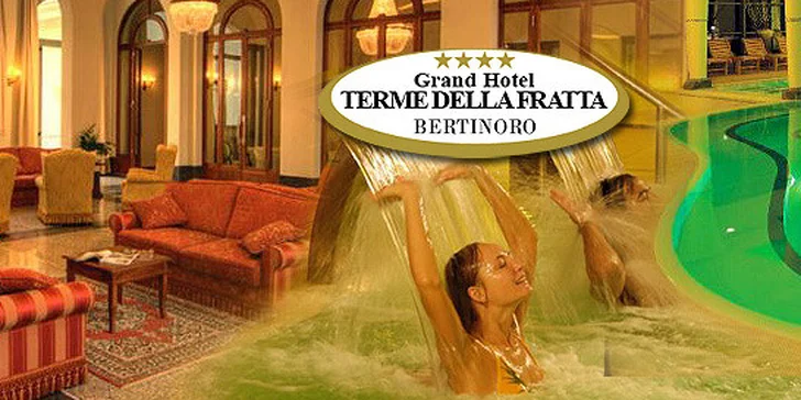 359 eur za 6 dní pre dvoch v luxusnom termálnom GRAND HOTEL**** Terme de la Fratta. Vychutnajte si rozprávkovú dovolenku v talianskom Bertinore !!!