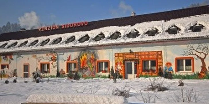 99 eur za rozprávkový pobyt pre celú rodinku v novootvorenom penzióne SIDOROVO v krásnom prostredí Veľkej Fatry !!!