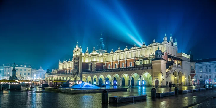 Romantický pobyt pre 2 osoby v centre Krakova