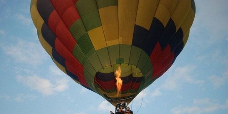 Let balónom s výhľadom na Nízke, Vysoké Tatry či Liptov