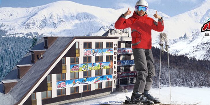 Od 65 eur za pobyt v hoteli SKI&FUN** Demänovská Dolina! Bývajte priamo na svahu TOP strediska JASNÁ Nízke Tatry a lyžujte štyri dni až do neskorej jari!